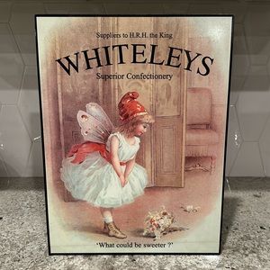 UEC Vintage Metal Sign WHITELEYS